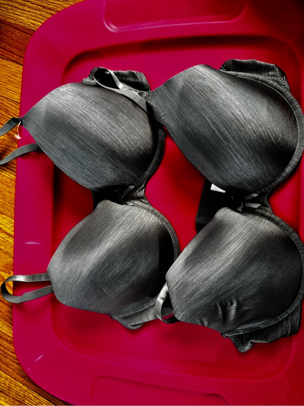Secret Treasures Black Padded T-Shirt Bra Duo